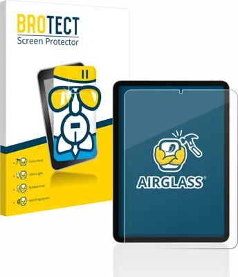 Produktbild von BROTECT Schutzglas für Apple iPad Air 4 WiFi / WiFi Cellular 2020 Schutzfolie Panzer Folie Glas Display Schutz klar