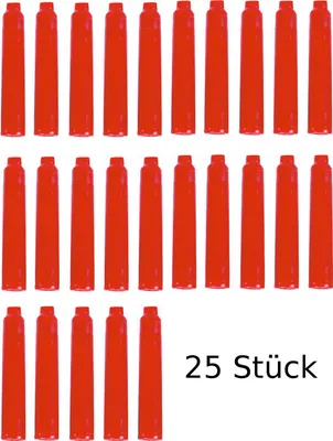 Produktbild von 25 Füllerpatronen / Tintenpatronen / Farbe: rot