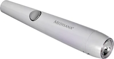 Image de Medisana Stylo de luminothérapie à LED DC 300 Source de courant Fonctionne avec des piles, blanc