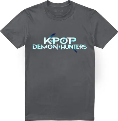 Produktbild von K-Pop Demon Hunters - T-Shirt für Herren/Damen Uni TV20234 (3XL) (Holzkohle)