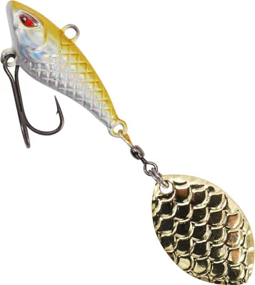 Produktbild von 1 x MIKADO M- Tail Spinner Jig Spinner Wobbler Hecht Barsch 12g- 7cm GOLD
