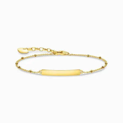 Produktbild von Thomas Sabo Armband für Damen aus Sterlingsilber, vergoldet