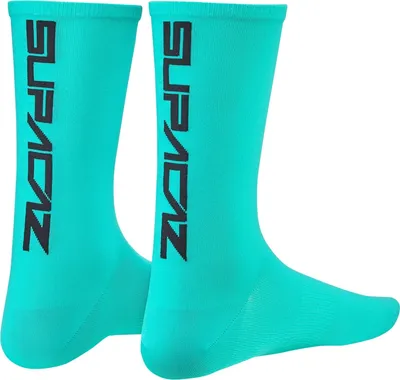 Produktbild von Supacaz Uni Socken Supasox Straight Up , Celeste, 37-42