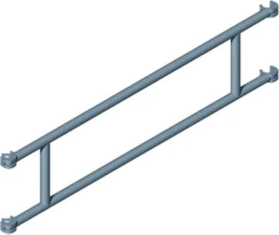Produktbild von Zarges Geländer für Gerüste, Gerüstlänge 1,80m