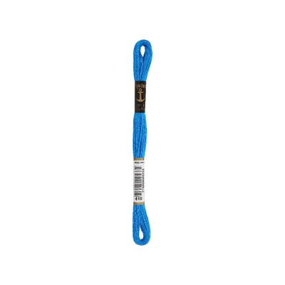 Image de Fil à broder Anchor 4635000-00410 bleu-turquoise Fil à broder, 100 % coton
