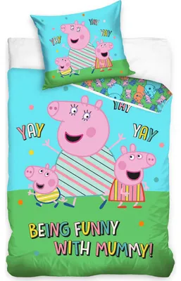 Obrázok produktu pre Detská posteľná bielizeň Pepina Piggy Best Mum
