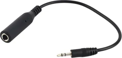 Obrázok produktu pre 3,5 mm na 6,5 mm audio adaptér, samec, 6,35 mm, samica, konvertor pre mikrofónové slúchadlá