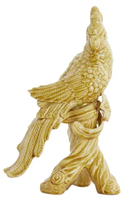 Productafbeelding van Light&living Ornament 22,5x14x39 cm, BIRD, keramiek, okergeel