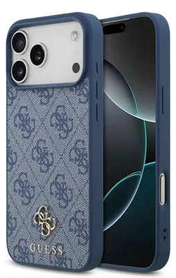 Obrázek produktu pro Pouzdro Guess na zadní stranu – iPhone 17 Pro – modré – kompatibilní s MagSafe – tenké