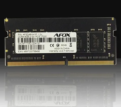 Zdjęcie produktu dla AFOX Pamięć RAM SO-DIMM DDR4 8GB 3200MHz