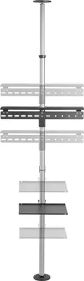 Produktbild von TECHLY Boden/Deckenhalter fuer TV 93,98cm bis 177,80cm 360 Grad Drehung fuer maximale Anzeigeflexibilitaet