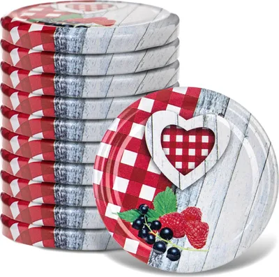 Obrázek produktu pro Mřížka s víkem fi66 KADAX se srdíčkem v balení po 10 kusech