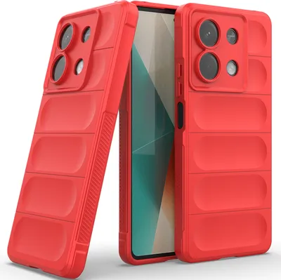 Obrázek produktu pro Pouzdro pro Xiaomi Redmi Note 13 Měkké TPU Silikonové Nárazuvzdorné Ochranné Pouzdro červené