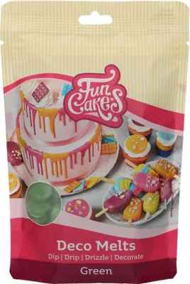 Produktbild von Funcakes Deco Melts - Green / Grün 250g