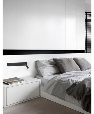 Obrázek produktu pro Nova Luce VIDA LED nástěnné světlo černé 8W teplá bílá 35x10x8cm 9533521