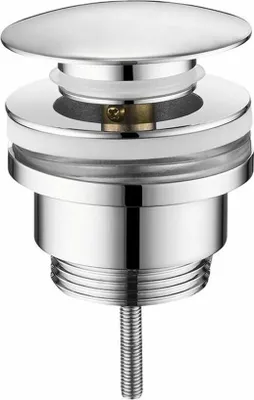 Image de Sapho Accessories - Sortie de lavabo, Click-Clack, chrome CV1002