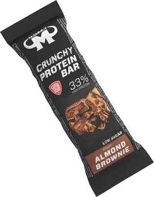 Produktbild von Mammut Nutrition - Crunchy Protein Bar - 45 g Riegel, 1 x 45 g Riegel, Geschmack: Almond Brownie