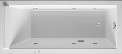 Produktbild von Duravit Whirlwanne Starck 170x75cm, Jet-Sys, EB-Version, 1 RS, we.