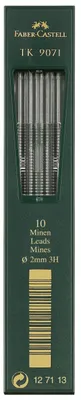 Image de Faber-Castell 127113 Fallmine TK® für Fallminenstift 2 mm Härtegrad 3H tiefschwarz