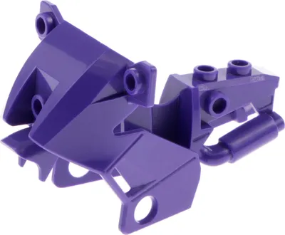 Produktbild von 1x Lego Motorrad City Verkleidung violett Catwoman Batman Gehäuse 52035