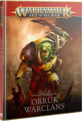Obrázok produktu pre Kniha Warhammer Age of Sigmar: Destruction Battletome Orruk Warclans (2025)