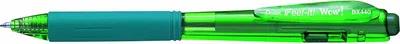 Obrázok produktu pre Pentel Feel-it! WOW!, Klip, Zasúvacie pero so sponou, Doplňovacie, Zelená, 12 kusov
