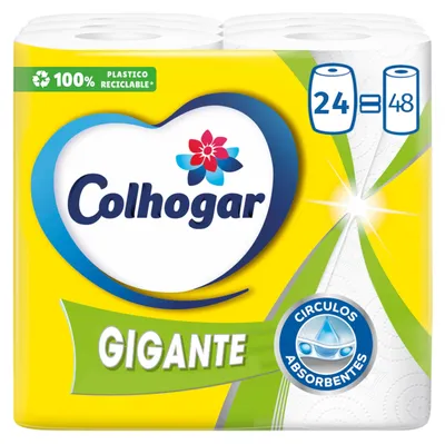 Immagine prodotto di Rotoli di carta da cucina grandi, a 2 strati, confezione da 2 = 4 pezzi