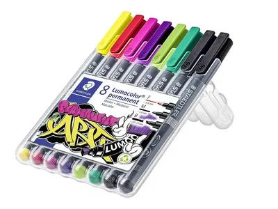 Produktbild von STAEDTLER Folienstift Lumocolor 31-S WP8 perm 8 St./Pack.