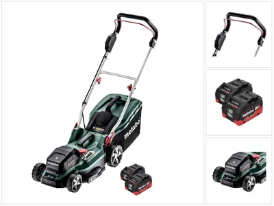 Produktbild von Metabo RM 36-18 LTX BL 36 Akku Rasenmäher 36 V ( 2x 18 V ) LTX Brushless + 2x Akku 10,0 Ah - ohne Ladegerät