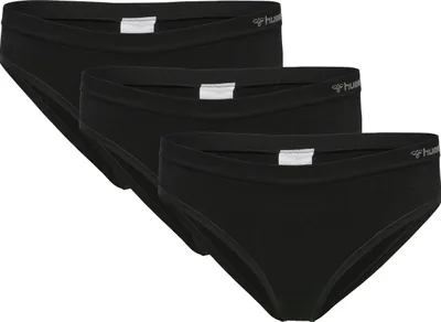 Produktbild von Hummel Hmljuno 3 Pack Seamless Hipster - black, Größe:S