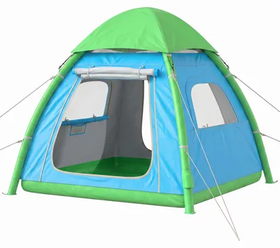 Produktbild von Outsunny Aufblasbares Zelt 3 Personen Schneller Aufbau Outdoor Camping Zelt