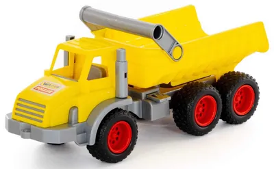 Produktbild von WADER ConsTruck Kipper 3 Achsen Lastwagen LKW Baustelle gelb/silber