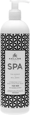 Productafbeelding van Kallos Cosmetics SPA voor mannen, hydraterende 3-in-1 behandeling