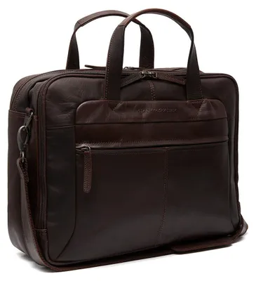Imagen del producto de The Chesterfield Brand bolso bandolera bolsa de ordenador portátil con compartimento para ordenador portátil Ryan Laptop Bag Brown marrón