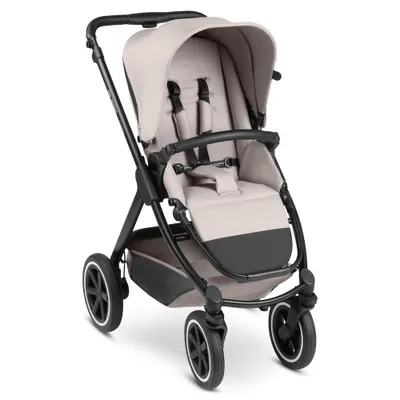 Produktbild von ABC Design Kinderwagen Samba – Kompakter All-Terrain Kinderwagen für Babys & Kleinkinder – inkl. Buggy Sportsitz, Luftkammerräder & höhenverstellbarer Schieber – Babywanne optional (powder)