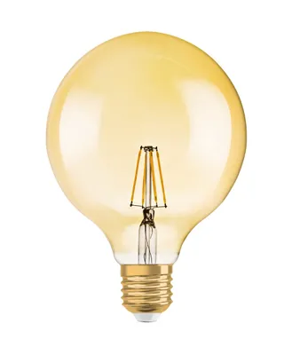 Zdjęcie produktu dla arwka LED Dekoracyjna G125 Kula E27 4W = 35W 410lm 2400K Ciepa 300 Vintage 1906 Osram