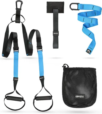 Obrázok produktu pre Gymtek® sada odporových pásov, fitness pásy, odporové pásy, gymnastické pásy pre fitness, pilates, silový tréning, fyzioterapiu, domácu gymnastiku