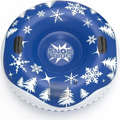 Produktbild von Nafukovacie koleso na sneh, Nafukovacia snehová rúra z PVC, Zimné sane, Boby na sneh, Koleso na sneh, Kruh na sníh – SNOWRIDER modrá