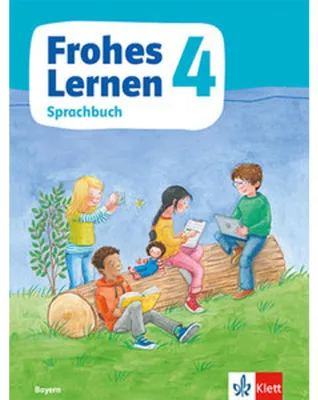 Produktbild von Frohes Lernen Sprachbuch 4. Schulbuch Klasse 4. Ausgabe Bayern