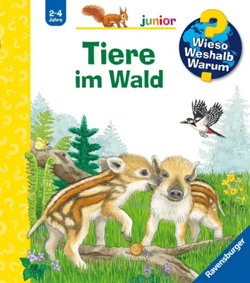 Produktbild von Wieso? Weshalb? Warum? junior, Band 77 - Tiere im Wald