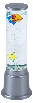 Produktbild von RGB LED Wassersäule mit Deko-Fischen, Farbwechsler
