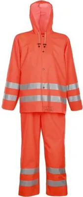 Produktbild von PROS Reflektierende Kleidung 1101/1011 Regenkleidung  WASSERSCHUTZKLEIDUNG Wasserdicht Orange, 54