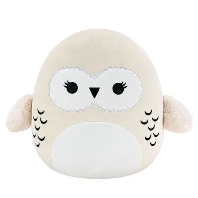 Produktbild von Squishmallows Harry Potter Hedwiga 40 cm - Przytulna pluszowa figurka - Oficjalny towar Harry'ego Pottera - Idealny dla fanów i kolekcjonerów