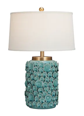 Obrázek produktu pro Fine Asianliving Čínská stolní lampa porcelánová se stínítkem E27 Orientální stolní lampa keramická noční lampičky ložnice obývací pokoj