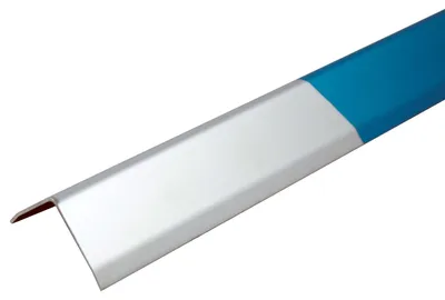 Produktbild von ProfileXXL Winkelprofil Kantenschutzprofil 32x32mm, 2m Silber 200cm, 6 Stück Eckleiste Eckschutzprofil aus Edelstahl, widerstandsfähig und korrosionsbeständig