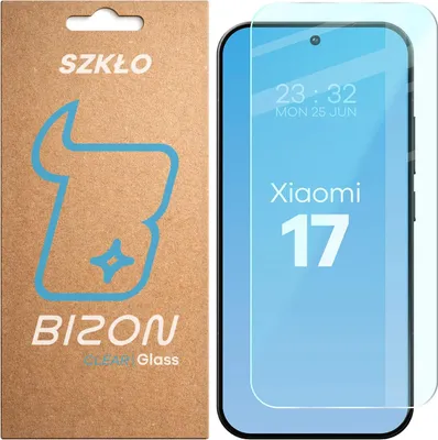 Produktbild von Gehärtetes Glas für Xiaomi 17, Bizon Glass Clear 2