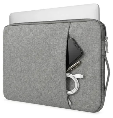 Obrázok produktu pre Taška na notebook 13"-14", iUni, vodeodolná, odolná voči poškriabaniu, sivá
