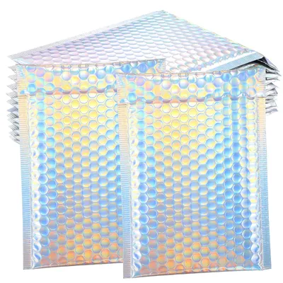Produktbild von 12 Stück Luftpolsterumschläge Versandtaschen zum Schutz von Einkäufen