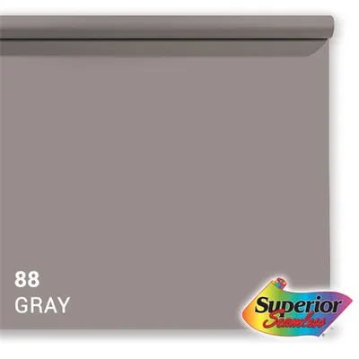 Produktbild von Überlegener Hintergrundpapier 88 Grau 3,56 x 15 m