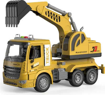 Immagine prodotto di Escavatore da cantiere per auto con effetti volano 28 cm